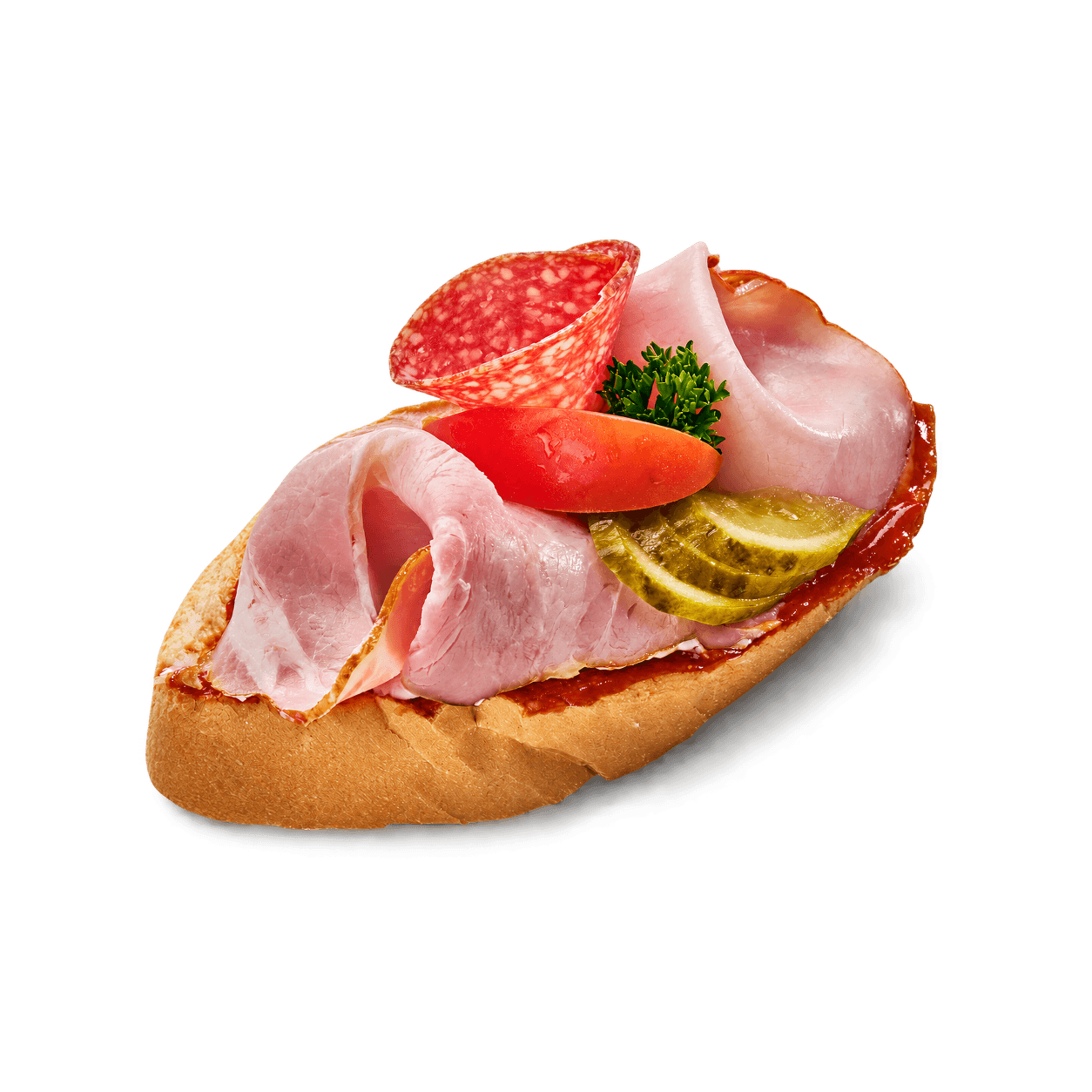 Pikantní chlebíček Deluxe