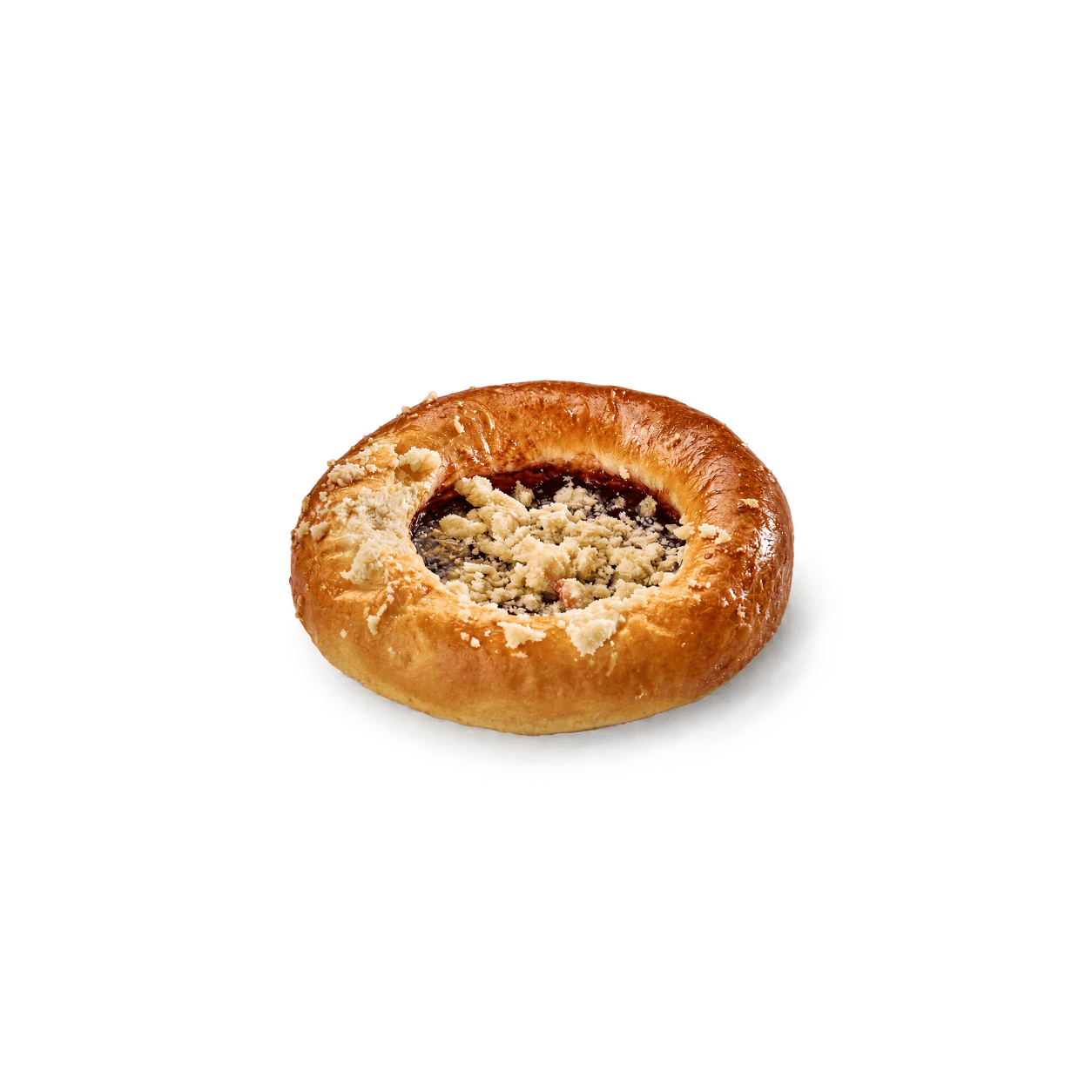 Tlačený koláč s povidly