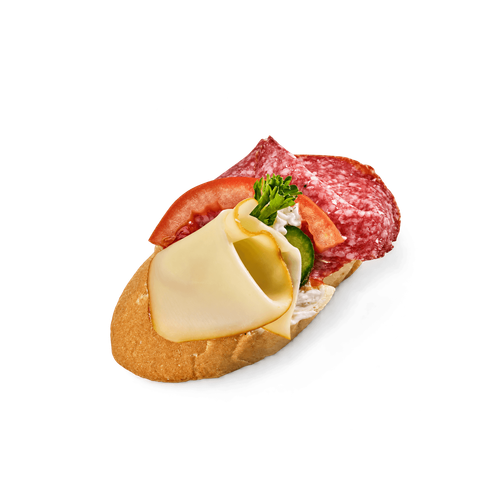 Mini pikantní chlebíček s herkulesem