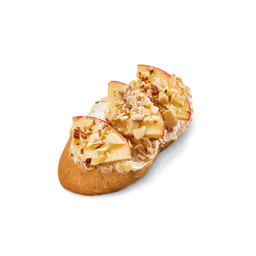 Mini chlebíček s nivou a jablkem