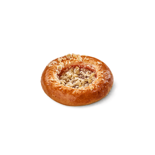 Tlačený koláč s jahodami