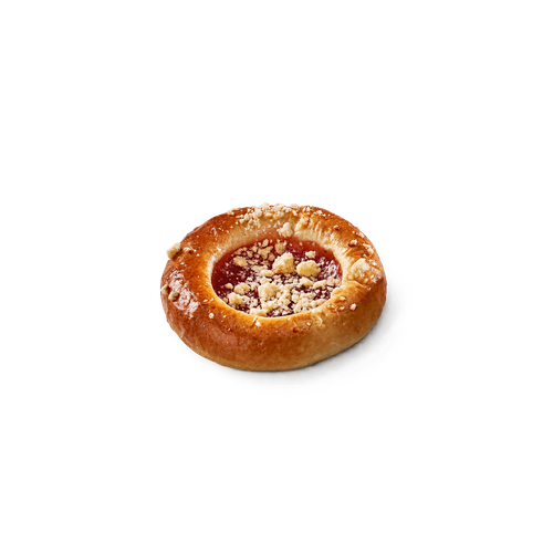 Mini koláček s jahodami